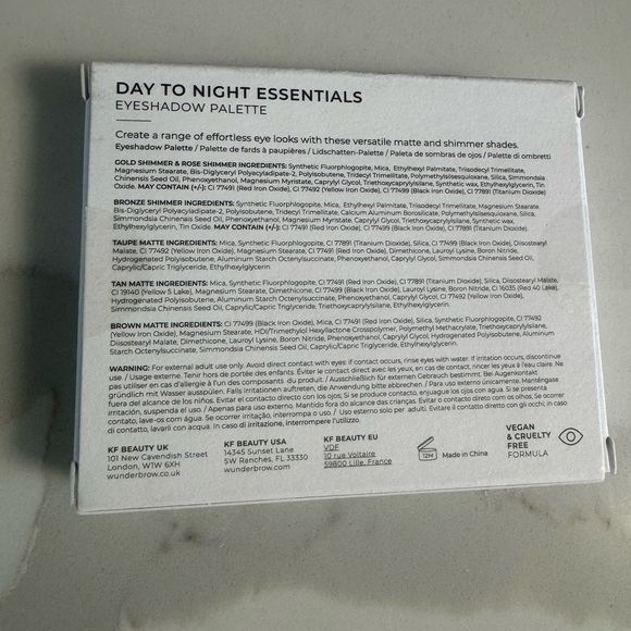 Brand new sealed box. Eyeshadow palette 6 shades for Smokey eyes - Picture 5 of 5